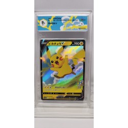 GRAAD - PIKACHU V 9,5 MT+ - JAP - S8A 25th Anniversary Collection 2021